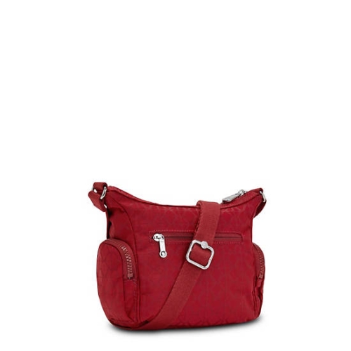 Kipling Gabbie Mini Crossbody Bags Red | USA-82OCTL