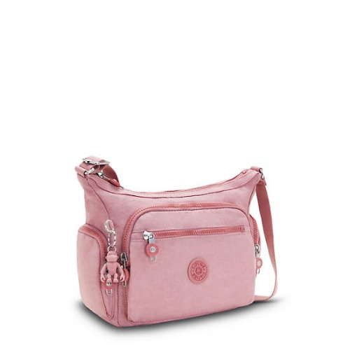 Kipling Gabbie Small Crossbody Bags Beige Pink | USA-65KGWC