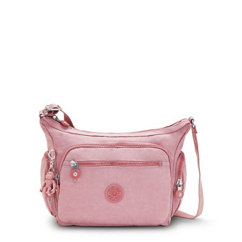 Kipling Gabbie Small Crossbody Bags Beige Pink | USA-65KGWC