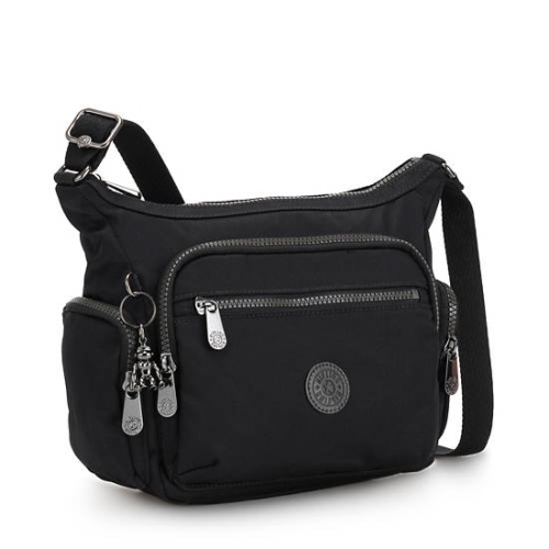 Kipling Gabbie Small Crossbody Bags Black Grey | USA-79XPUM