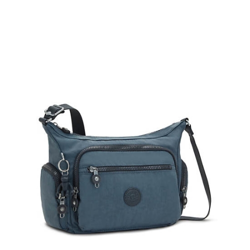 Kipling Gabbie Small Crossbody Bags Navy Grey | USA-72BIDG