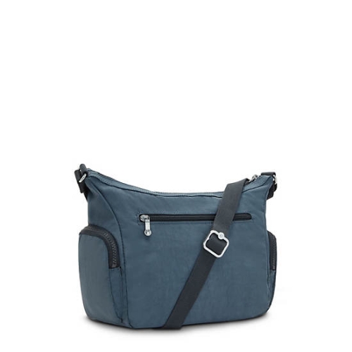 Kipling Gabbie Small Crossbody Bags Navy Grey | USA-72BIDG