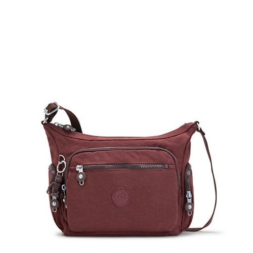 Kipling Gabbie Small Crossbody Bags Red Grey | USA-90MQVI