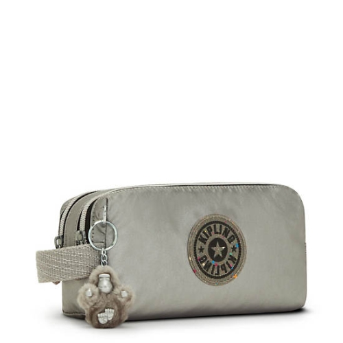 Kipling Garri Pouch Bags Silver | USA-24GZCJ