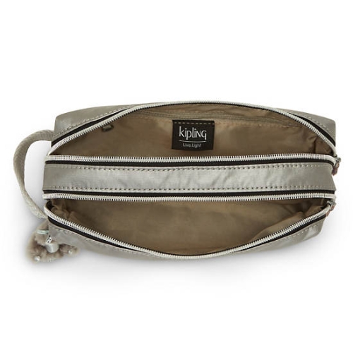 Kipling Garri Pouch Bags Silver | USA-24GZCJ