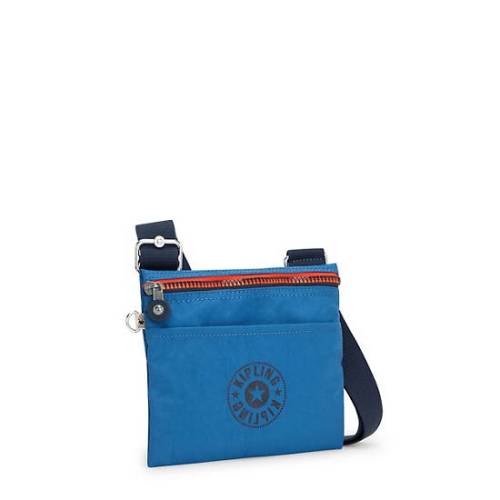 Kipling Gib Crossbody Bags Blue | USA-35MCHL