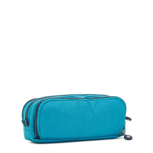 Kipling Gitroy Pencil Case Green | USA-09IUPK