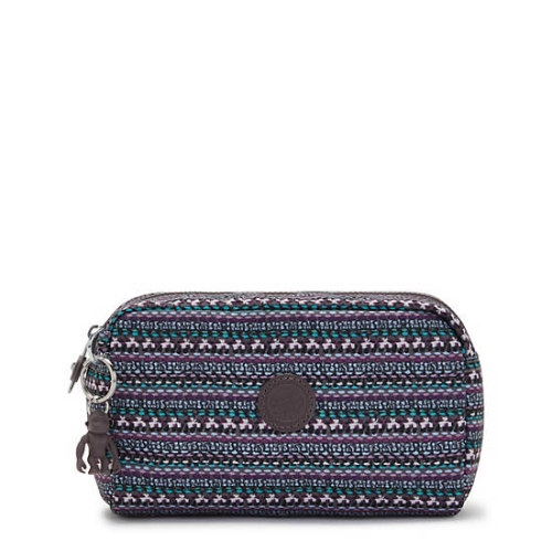 Kipling Gleam Printed Pouches Grey | USA-58EKXC