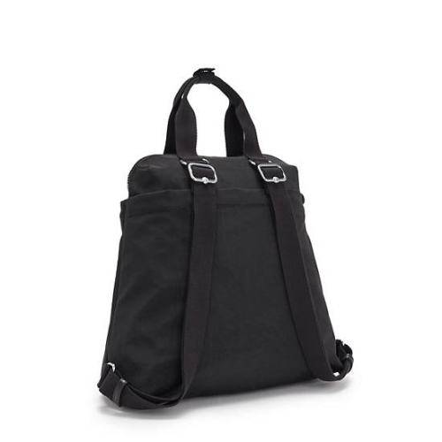 Kipling Goyo Medium Backpack Tote Handbags Black | USA-60STUY