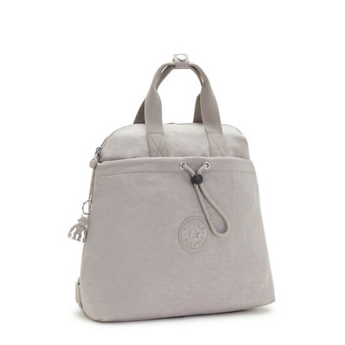 Kipling Goyo Medium Backpack Tote Handbags Grey | USA-94ESLI