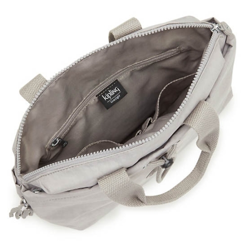 Kipling Goyo Medium Backpack Tote Handbags Grey | USA-94ESLI