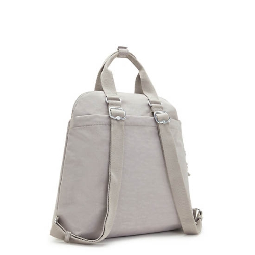 Kipling Goyo Medium Backpack Tote Handbags Grey | USA-94ESLI