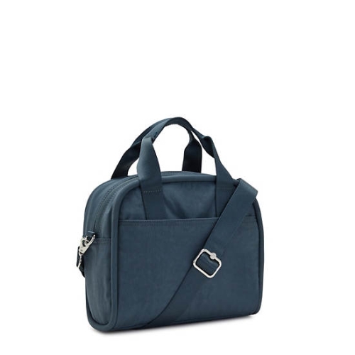 Kipling Hadya Shoulder Bags Navy Grey | USA-40XWZN