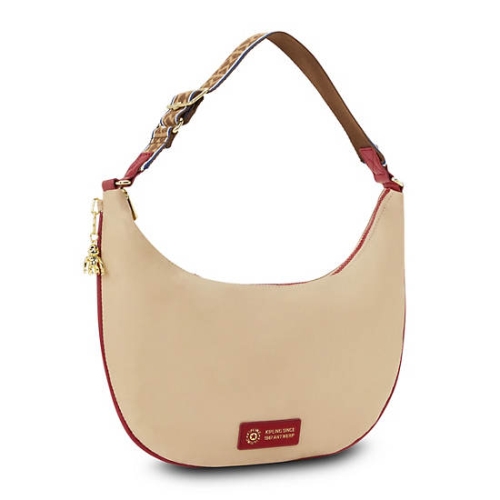 Kipling Hania Classic Shoulder Bags Beige | USA-35YLVA