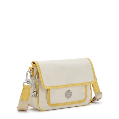 Kipling Inaki Crossbody Bag Handbags Yellow | USA-58AWCG