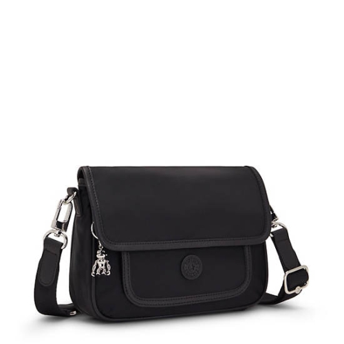 Kipling Inaki Crossbody Bags Black | USA-28BTEV