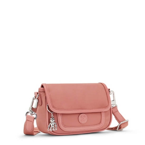 Kipling Inaki Small Crossbody Bag Handbags Pink | USA-21UXRE