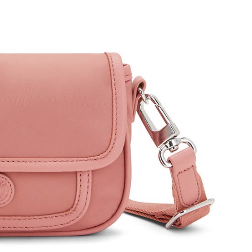 Kipling Inaki Small Crossbody Bag Handbags Pink | USA-21UXRE