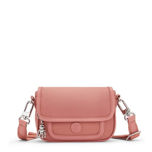 Kipling Inaki Small Crossbody Bag Handbags Pink | USA-21UXRE