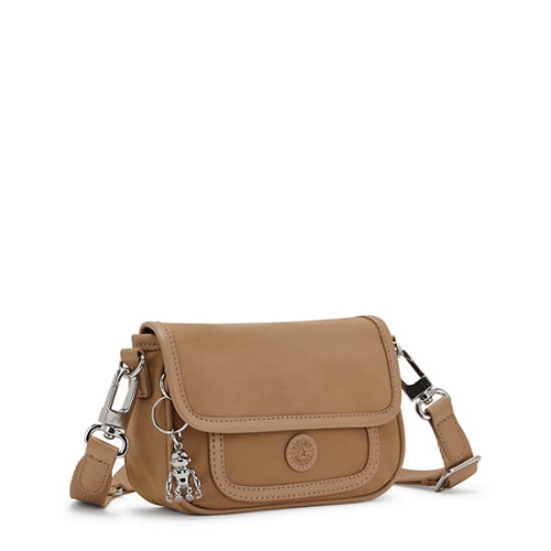 Kipling Inaki Small Crossbody Bag Handbags Brown | USA-34LWYG