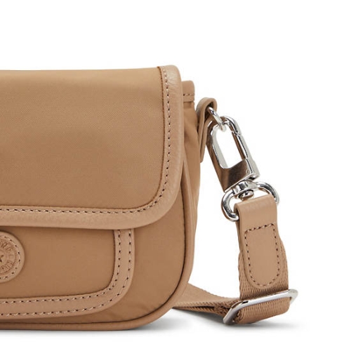 Kipling Inaki Small Crossbody Bag Handbags Brown | USA-34LWYG