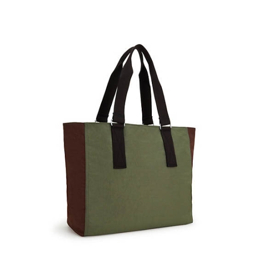 Kipling Jodi M Tote Bags Olive | USA-51JUAH