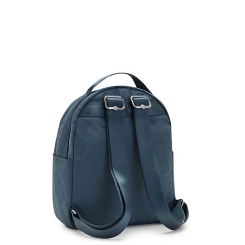 Kipling Kae Backpacks Navy Grey | USA-10DGKX