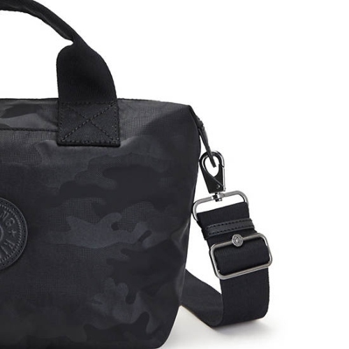 Kipling Kala Handbag Mini Bags Black Camo | USA-81IPFR