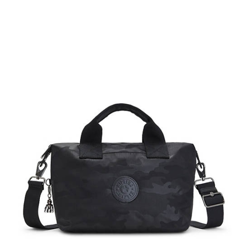 Kipling Kala Handbag Mini Bags Black Camo | USA-81IPFR