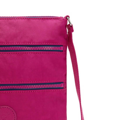 Kipling Keiko Crossbody Mini Bags Pink Black | USA-56CUVM