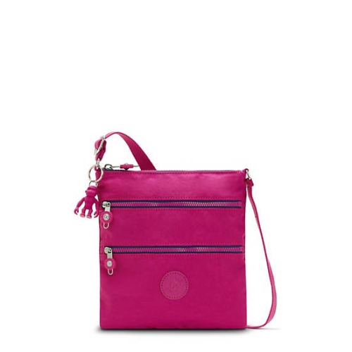 Kipling Keiko Crossbody Mini Bags Pink Black | USA-56CUVM