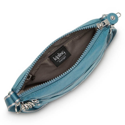 Kipling Keiko Crossbody Mini Bags Turquoise | USA-92DCLW