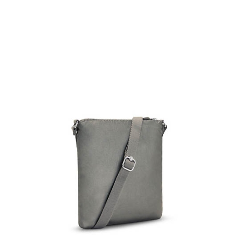 Kipling Keiko Metallic Crossbody Mini Bags Grey | USA-27DVEU