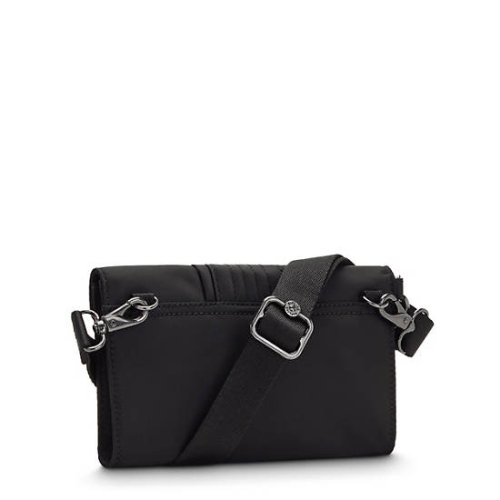 Kipling Lelio Crossbody Bags Black | USA-51XGSY