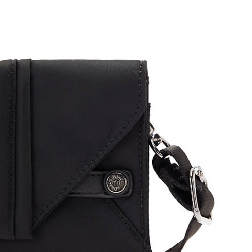 Kipling Lelio Crossbody Bags Black | USA-51XGSY