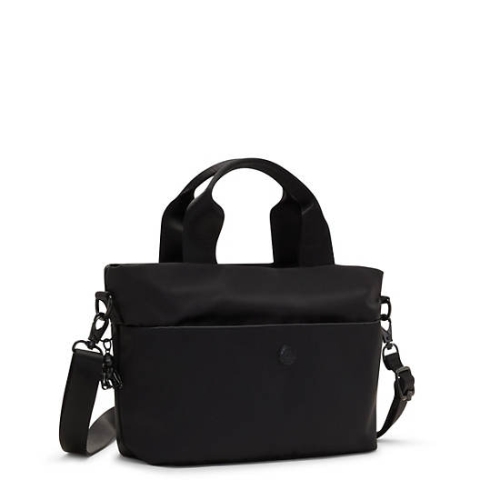 Kipling Minta Shoulder Bags Black | USA-93RQFH