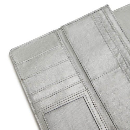 Kipling Money Land Metallic Snap Wallets Silver | USA-21MYPJ