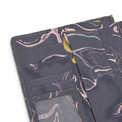 Kipling Money Land Printed Snap Wallets Grey | USA-60LOFE