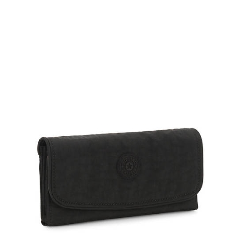 Kipling Money Land Snap Wallets Black | USA-34NZJS