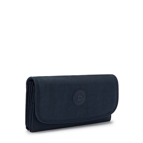 Kipling Money Land Snap Wallets Blue | USA-35WMKH