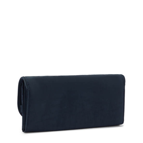 Kipling Money Land Snap Wallets Blue | USA-35WMKH