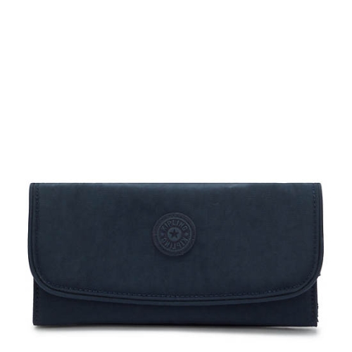 Kipling Money Land Snap Wallets Blue | USA-35WMKH