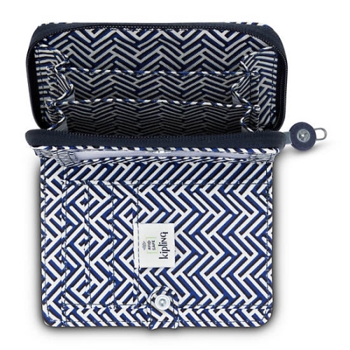 Kipling Money Love Classic Printed Small Wallets Navy | USA-02WVZJ