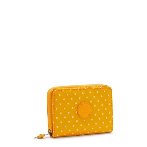 Kipling Money Love Classic Printed Small Wallets Yellow | USA-25XWIH