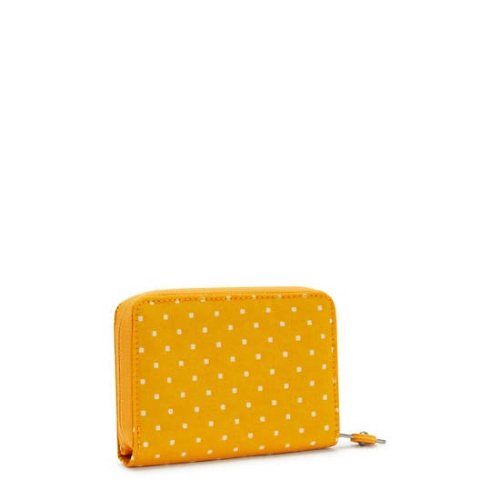 Kipling Money Love Classic Printed Small Wallets Yellow | USA-25XWIH