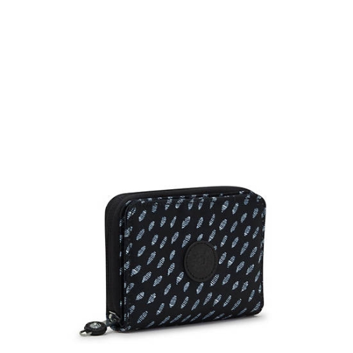 Kipling Money Love Classic Printed Small Wallets Black | USA-42ILKE