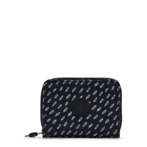 Kipling Money Love Classic Printed Small Wallets Black | USA-42ILKE