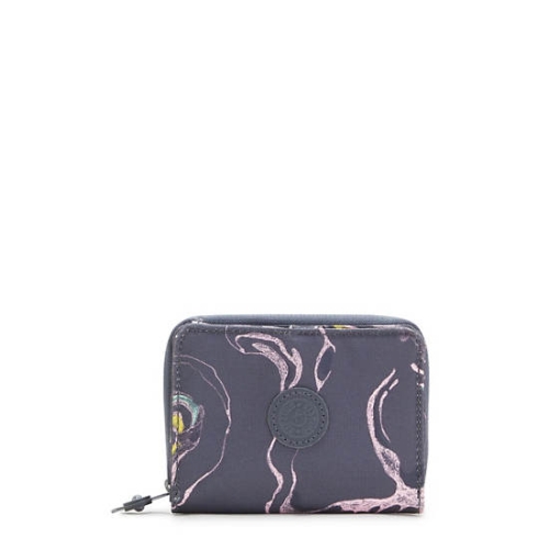 Kipling Money Love Classic Printed Small Wallets Grey | USA-42IMSW