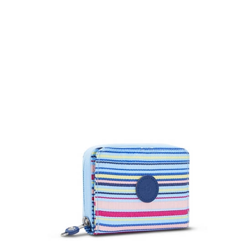 Kipling Money Love Classic Printed Small Wallets Blue | USA-67MCGE