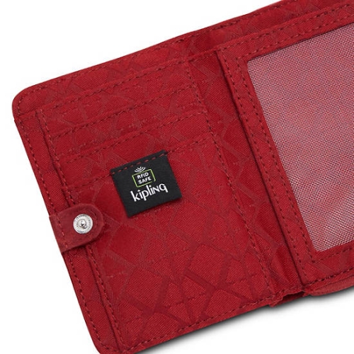 Kipling Money Love Small Wallets Red | USA-16MRYN